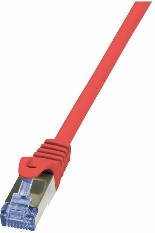 Cat6a S/FTP kabel (5 m, rood)