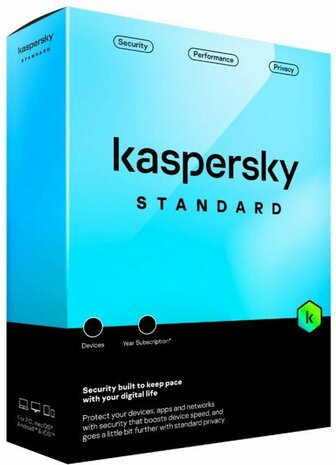 Kaspersky Standard (1 apparaat, 1 jaar, NL)