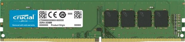 CT16G4DFRA32A DDR4 16 GB, DIMM 288-pin, 3200 MHz, PC4-25600, CL22