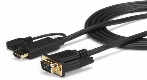 HDMI naar VGA actieve converterkabel (1,8 meter, 1920 x 1200, 1080p)