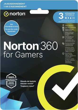 Norton 360 (1 jaar, 3 apparaten, NL)