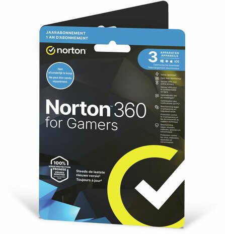 Norton 360 (1 jaar, 3 apparaten, NL)