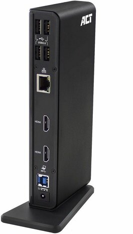 Docking station : USB 3.2 Gen1, 2 x HDMI, GigE