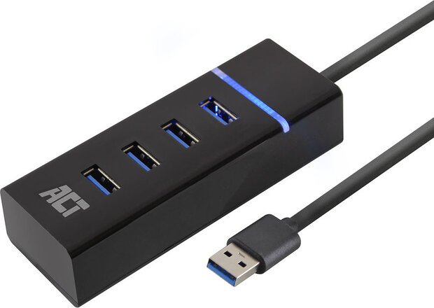 AC6300 USB-Hub (aan/uit switch, 4 x USB 3.2 Gen 1)