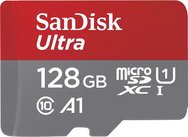 Ultra Flash memory card 128 GB (A1, UHS-I U1, Class 10, microSDXC UHS-I)