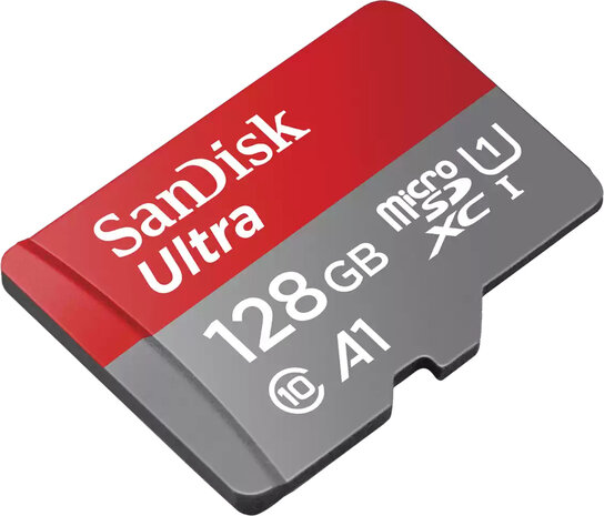 Ultra Flash memory card 128 GB (A1, UHS-I U1, Class 10, microSDXC UHS-I)