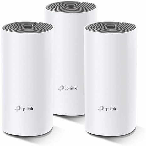 Deco E4 Wi-Fi system (3 routers, mesh, 802.11a/b/g/n/ac)