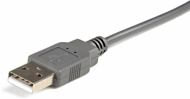 USB naar RS232 DB9/DB25 seri&euml;le adapter M/M