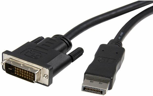 DisplayPort naar DVI converter M/M