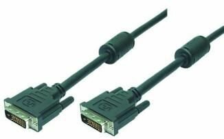 DVI-D kabel M/M (2 meter, zwart)