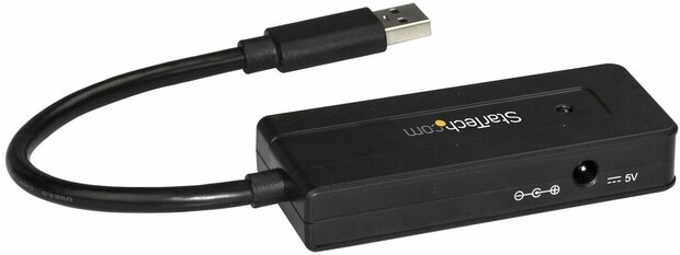 4-poort USB 3.0 Hub (met laadpoort, incl. adapter)