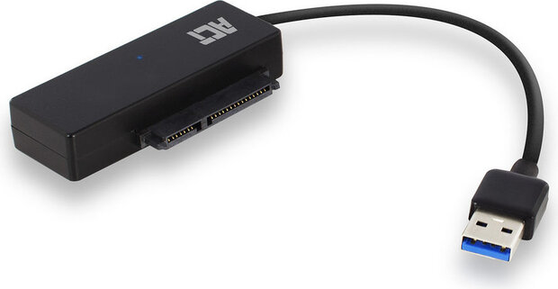 Interface adapter (2,5&quot;, 3,5&quot;, SATA, USB 3.2 Gen 1, zwart)