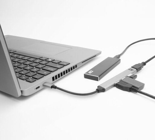 USB-C Hub (4 poorten, 4 x USB-A)