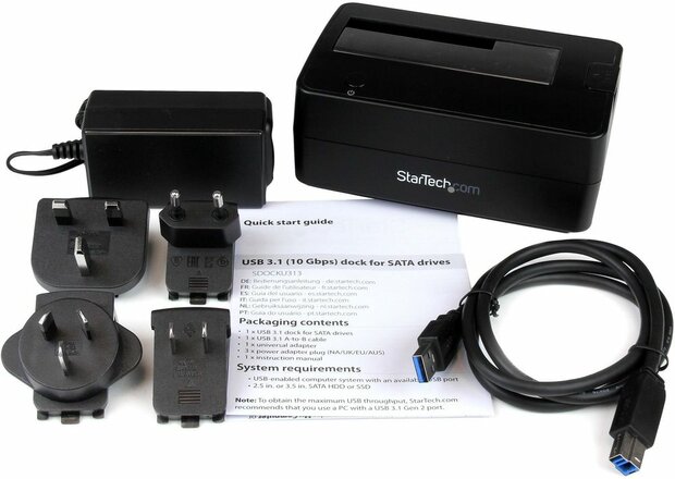 Dockingstation 2,5&quot;/3,5&quot; (USB 3.1)