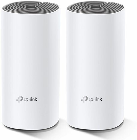 Deco E4 Wi-Fi system (2 routers, mesh, GBLAN, 802.11a/b/g/n/ac, dual band)