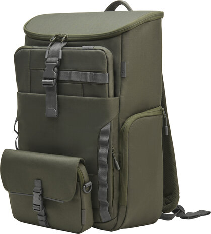 Laptop Backpack (15,6&quot;, grijs/groen)