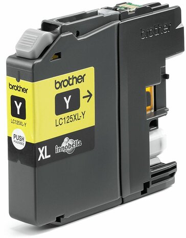 LC125XLY inkjetcartridges (geel, 1200 afdrukken)