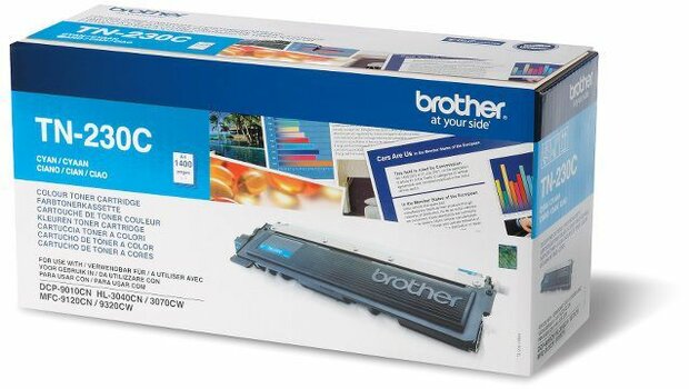 TN-230C toner cyaan (1400 afdrukken)