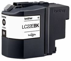 LC-22EBK inkjetcartridge zwart (2400 afdrukken)