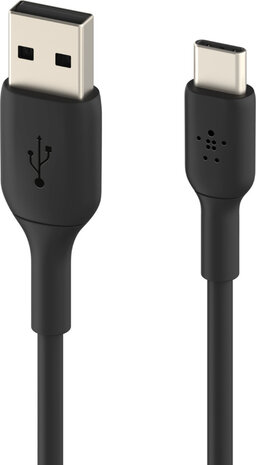 CAB001BT0MBK Boost Charge : USB-C M naar USB M (15 cm, zwart)