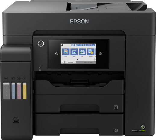 EcoTank ET-5800 Multifunction printer (A4, 32 ppm, USB 2.0, LAN, Wi-Fi, zwart)