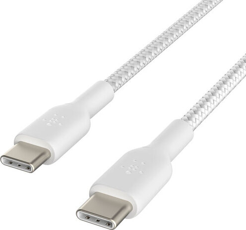 Boost Charge : USB-C kabel M/M (USB 2.0, 2 m, wit)