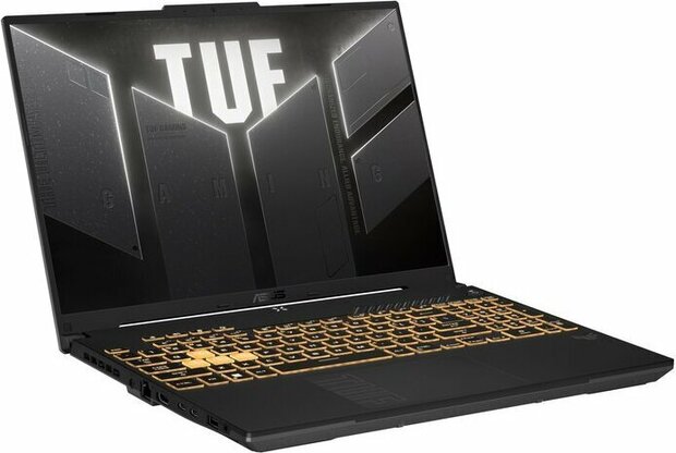 TUF Gaming FX607JV-N3108W (Intel Core i7-13650HX, 16&quot; WUXGA, 16 GB DDR5, 512 GB SSD, GeForce RTX 4060, Wi-Fi 6 802.11ax, Windows 11 Home, grijs, Azerty)