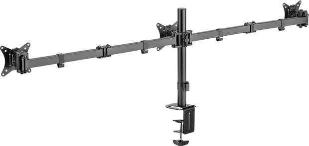 BP0173 Desk Mount Triple (13&quot; - 27&quot;)