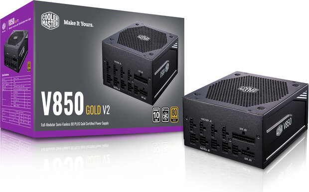 V850 Gold V2 PSU (full-modular, semi-fanless)