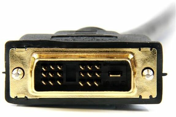 HDMI naar DVI-D kabel M/M (1 meter, zwart)