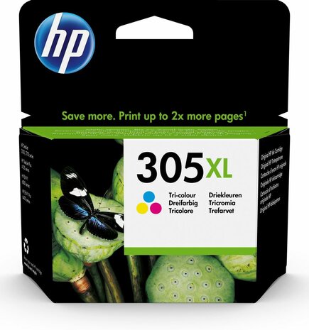 3YM63AE inkjetcartridge 305XL kleur (200 afdrukken)