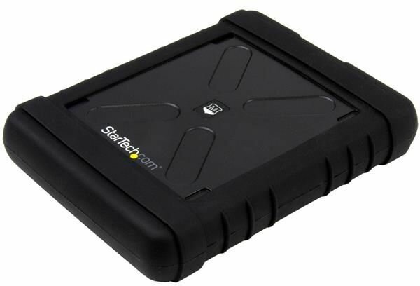 Rugged Hard Drive Enclosure (USB 3.0, 2,5&quot; SATA 6 Gbps, UASP, Military MIL-STD-810G Rated, IP54)