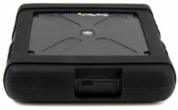 Rugged Hard Drive Enclosure (USB 3.0, 2,5&quot; SATA 6 Gbps, UASP, Military MIL-STD-810G Rated, IP54)