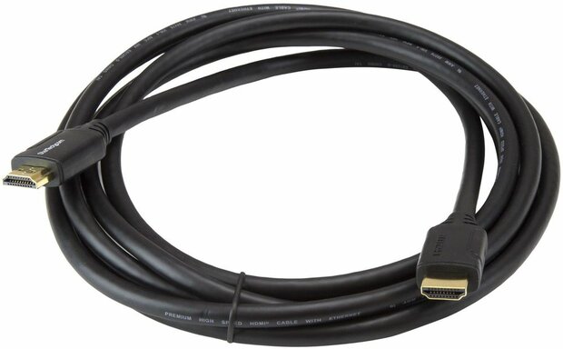 Premium High Speed HDMI-kabel met Ethernet (3 meter, 4K, 60 Hz)