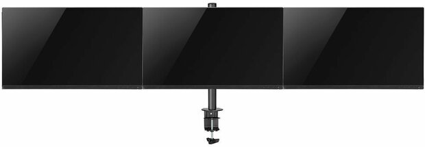 AC8303 Monitor Desk Mount (tot 3 x 27&quot;, in hoogte verstelbaar, kantelhoek: -90&deg; - 90&deg;, zwart)