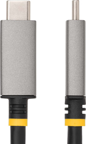 USB-C naar HDMI Adapterkabel (8K 60 Hz, 4K 144Hz, HDR10, Alt Mode, Thunderbolt 3/4 compatibel, 1 meter, grijs)