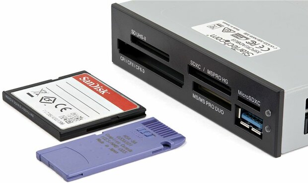 USB 3.0 Internal Multi-Card Reader (UHS-II Support, SD/Micro SD/Memory Stick/Compact Flash)