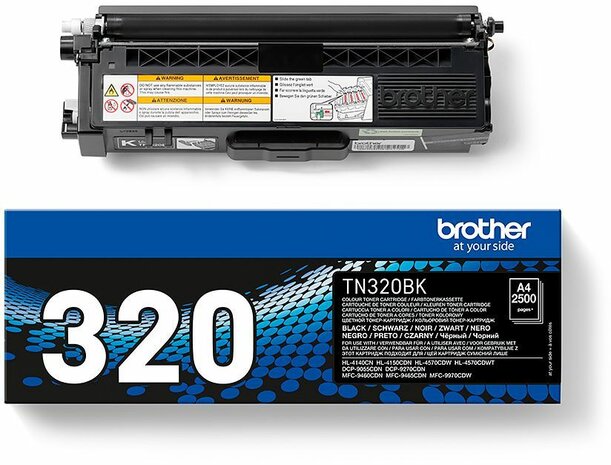 TN-320BK toner zwart (2500 afdrukken)