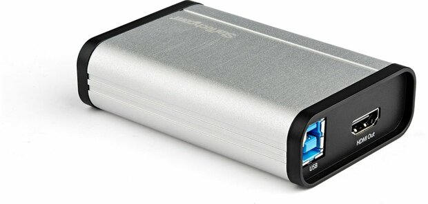 HDMI naar USB-C Video Capture Device (1080p, USB 3.0, zwart/zilver)