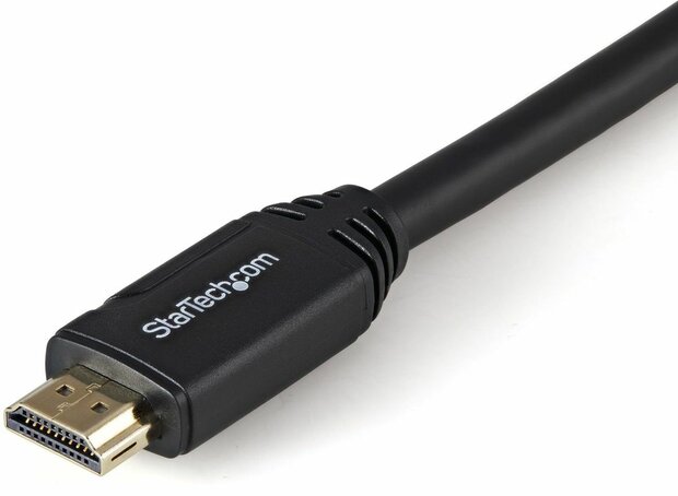 HDMM3MLP HDMI 2.0 kabel (met gripping connectors, 4K 60 Hz, Premium Certified High Speed, Ethernet, HDR10, 18 Gbps, M/M, zwart, 3 m)