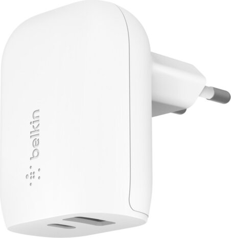 Boost Charge Power adapter (37 Watt, power delivery 3.0, 2 output connectors USB-C)