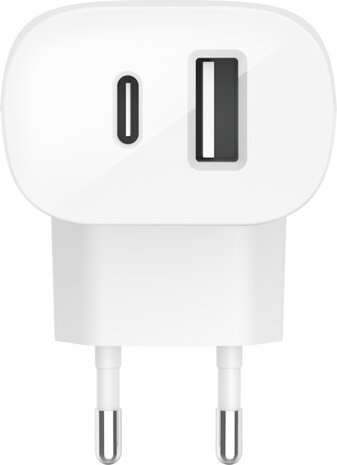 Boost Charge Power adapter (37 Watt, power delivery 3.0, 2 output connectors USB-C)