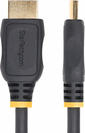 High Speed HDMI 2.0 Verlengkabel (4K, 60 Hz, M/F, 50 cm, shielded, zwart)