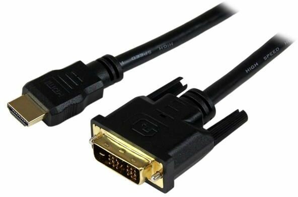 HDMI naar DVI-D kabel M/M (1,5 meter, zwart)