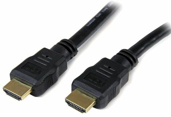 High Speed HDMI-kabel M/M (30 cm, zwart)