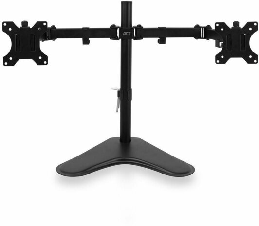 Stand voor 2 flat panels (plastic, aluminium, staal, 13&quot; - 32&quot;, zwart)