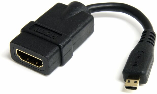 High Speed HDMI Adapter : HDMI naar micro HDMI F/M