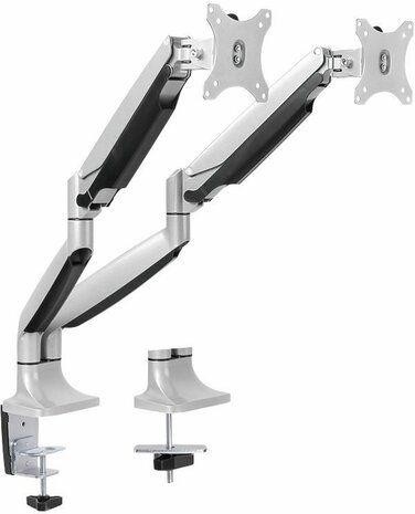 BP0043 Desk mount dual (13&quot; - 27&quot;, aluminium)