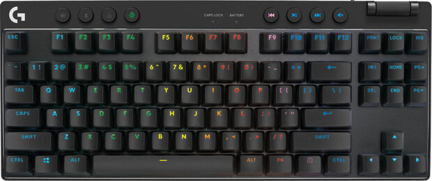 G Pro X TKL LightSpeed Gaming Keyboard (Azerty FR, zwart)