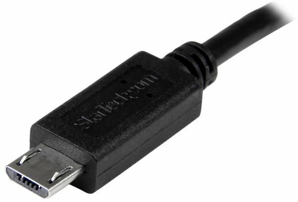 USB OTG Cable (Micro USB naar Micro USB, M/M, 20 cm)